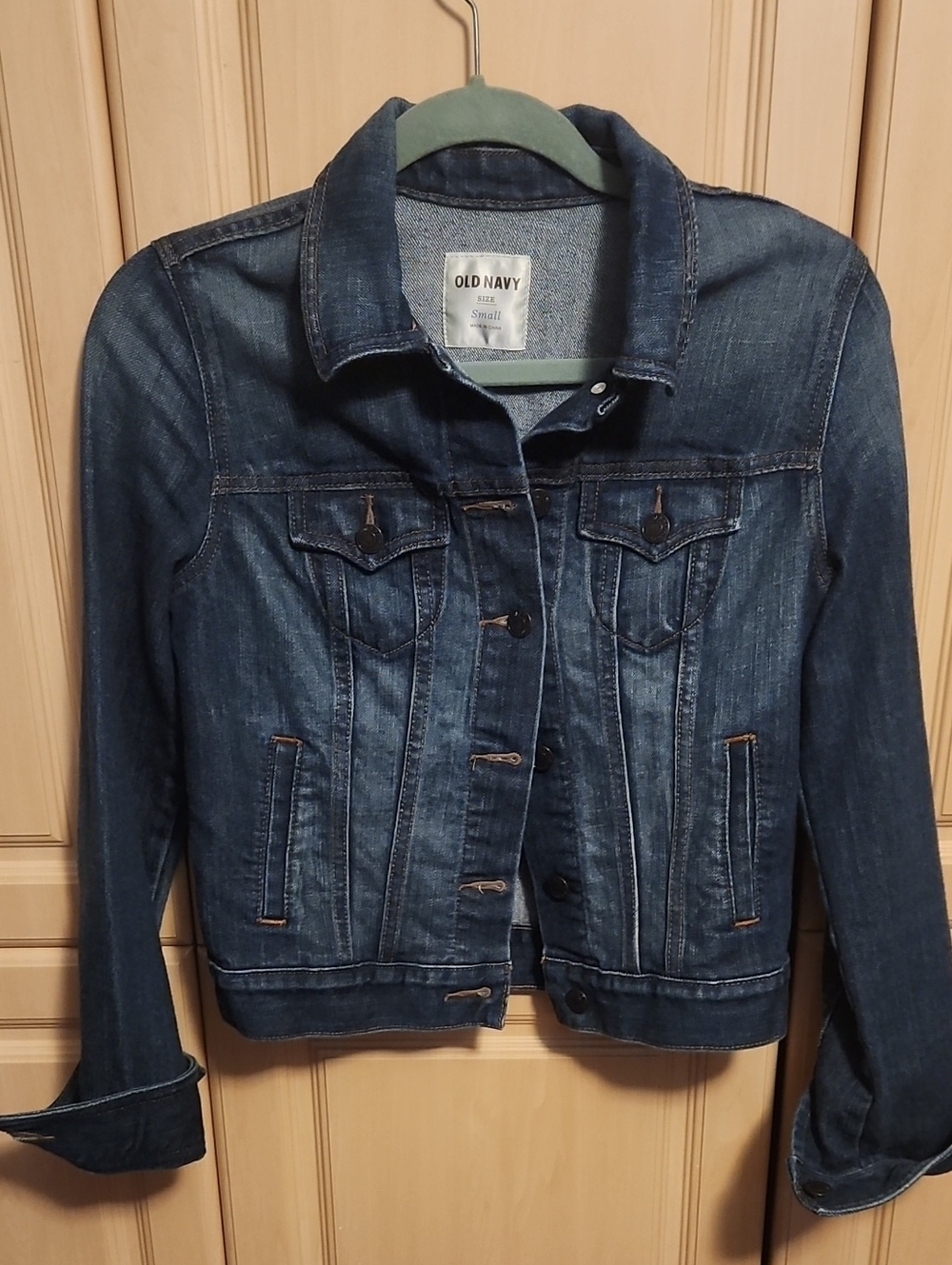 Old Navy Dark Blue Denim Jacket
